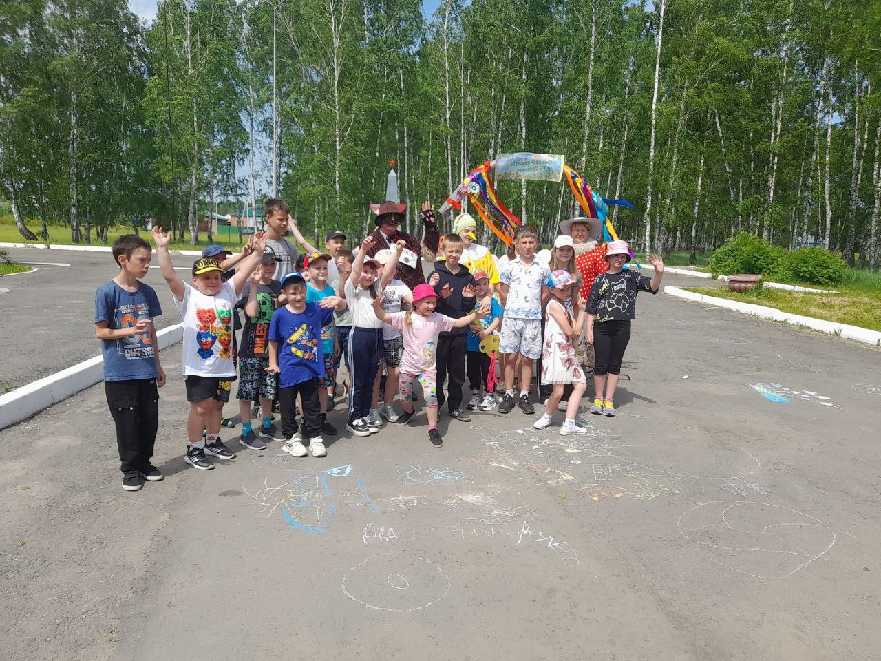 Открытие лагеря дневного пребывания &amp;quot;Дружба&amp;quot;.